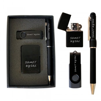 USB+KALEM+ZİPPO ÇAKMAK KUTULU SET USB+KALEM+ZİPPO ÇAKMAK KUTULU SET